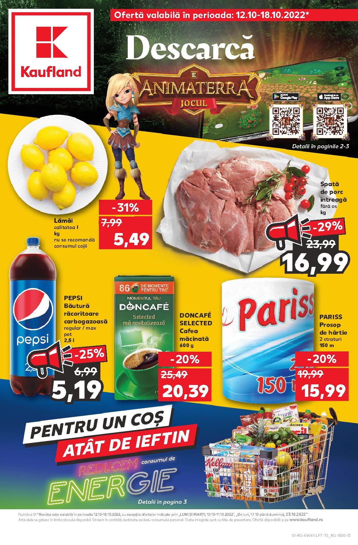 Catalog KAUFLAND 12 Octombrie 2022 - 18 Octombrie 2022