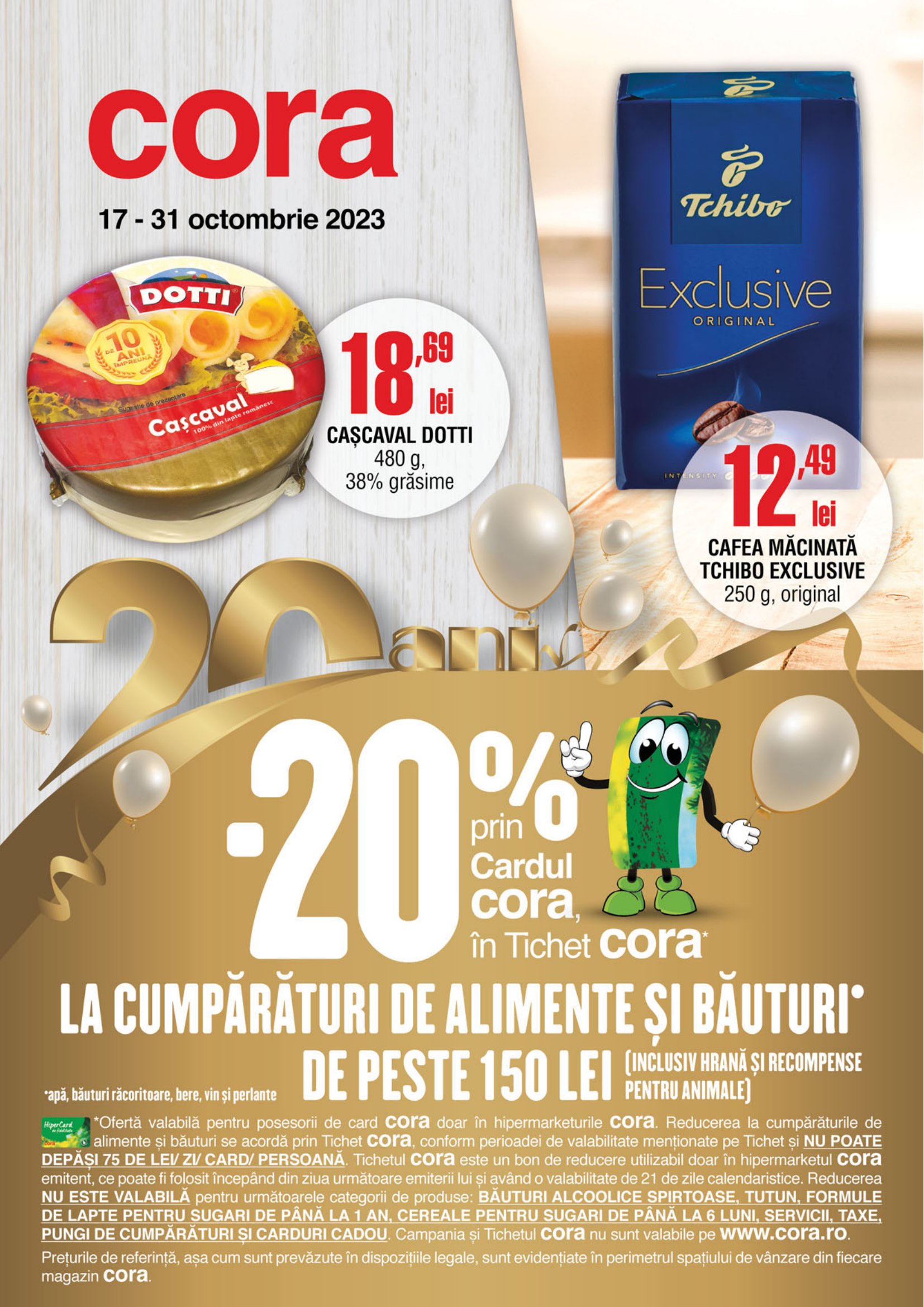 Catalog CORA 17 Octombrie 2023 - 31 Octombrie 2023 - Alimentare
