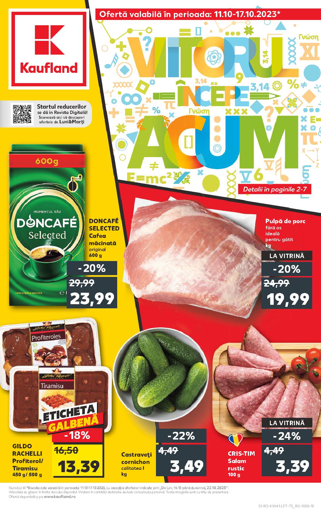 Catalog KAUFLAND 11 Octombrie 2023 - 17 Octombrie 2023