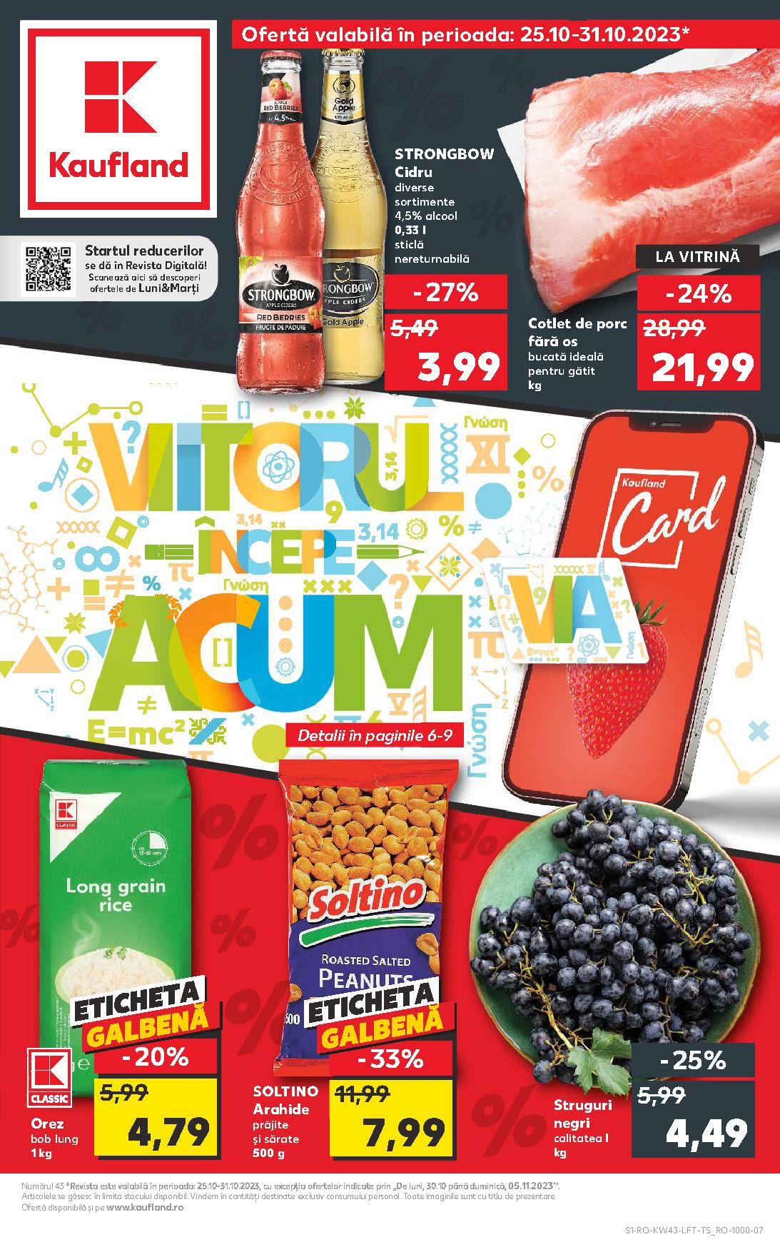 Catalog KAUFLAND 25 Octombrie 2023 - 31 Octombrie 2023
