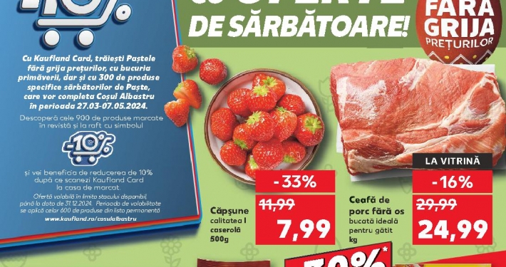 Catalog KAUFLAND 10 Aprilie 2024 - 16 Aprilie 2024