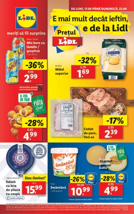 Catalog LIDL 17 Iunie 2024 - 23 Iunie 2024