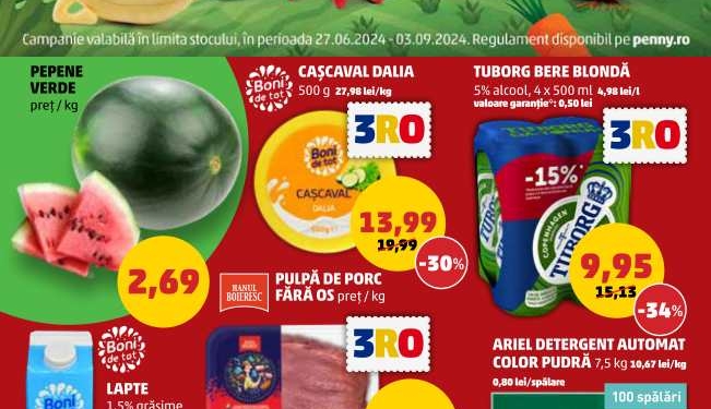 Catalog PENNY MARKET 26 Iunie 2024 - 02 Iulie 2024 - pliant national