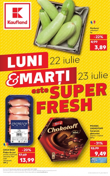 Catalog KAUFLAND 22 Iulie 2024 - 23 Iulie 2024