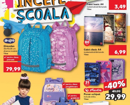 Catalog KAUFLAND 21 August 2024 - 27 August 2024 - Incepe Scoala