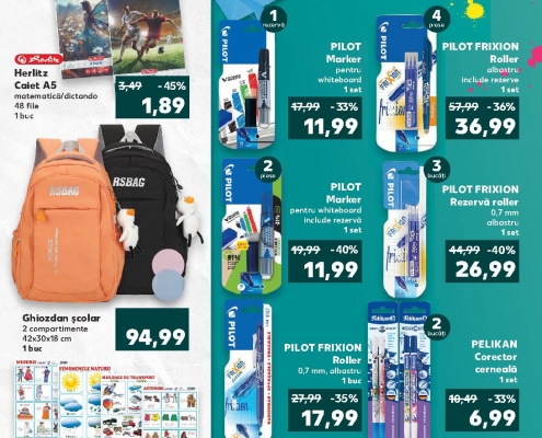 Catalog KAUFLAND 28 August 2024 - 03 Septembrie 2024 - Incepe scoala