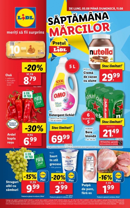 Catalog LIDL 05 August 2024 - 11 August 2024