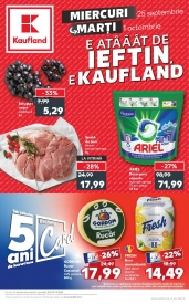 Catalog KAUFLAND 25 Septembrie 2024 - 01 Octombrie 2024