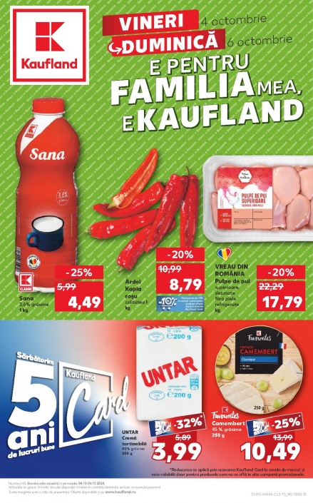 Catalog KAUFLAND 07 Octombrie 2024 - 08 Octombrie 2024