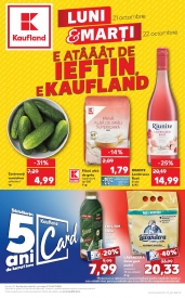 Catalog KAUFLAND 21 Octombrie 2024 - 22 Octombrie 2024