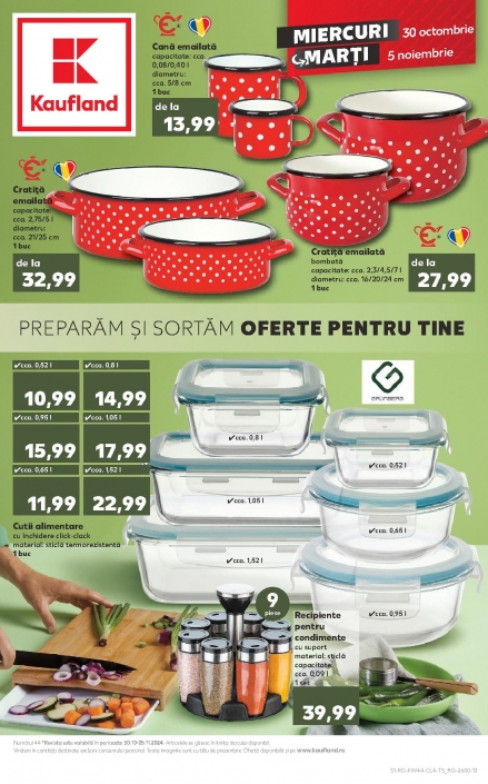 Catalog KAUFLAND 30 Octombrie 2024 - 05 Noiembrie 2024 - non food