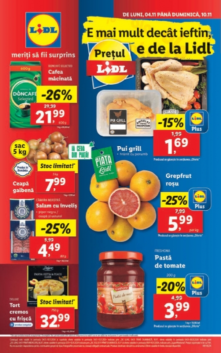 Catalog LIDL 04 Noiembrie 2024 - 10 Noiembrie 2024