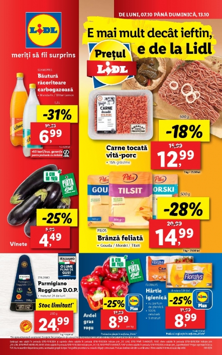 Catalog LIDL 07 Octombrie 2024 - 13 Octombrie 2024