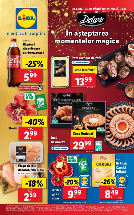 Catalog LIDL 28 Octombrie 2024 - 03 Noiembrie 2024