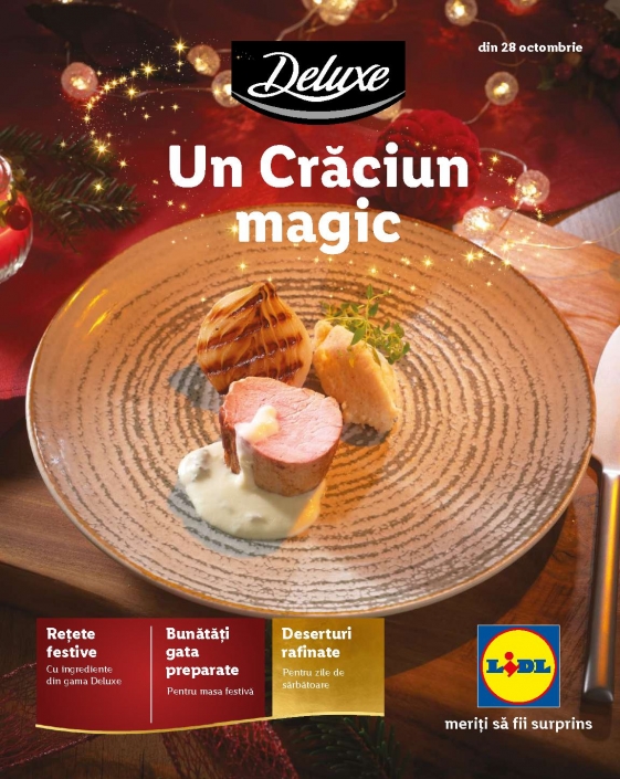 Catalog LIDL Deluxe Craciun - 28 Octombrie 2024 - 31 Decembrie 2024