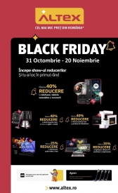 Catalog ALTEX Black Friday - 30 Octombrie 2024 - 20 Noiembrie 2024