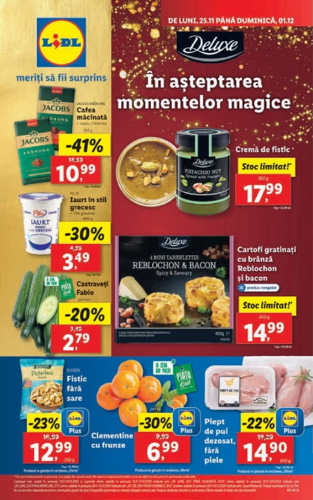 Catalog LIDL 25 Noiembrie 2024 - 01 Decembrie 2024