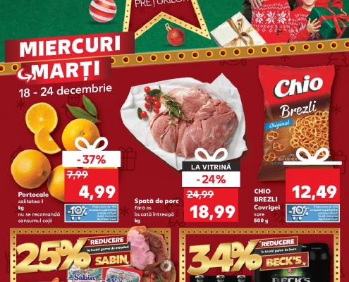 Catalog KAUFLAND 18 Decembrie 2024 - 24 Decembrie 2024