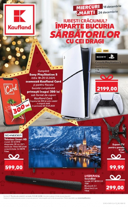 Catalog KAUFLAND 18 Decembrie 2024 - 22 Decembrie 2024