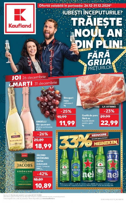 Catalog KAUFLAND 26 Decembrie 2024 - 31 Decembrie 2024