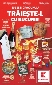 Catalog KAUFLAND Craciun 27 Noiembrie 2024 - 31 Decembrie 2024