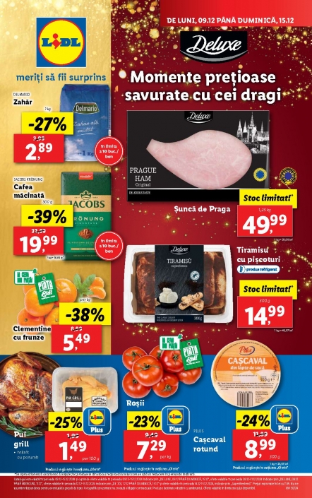 Catalog LIDL 09 Decembrie 2024 - 15 Decembrie 2024