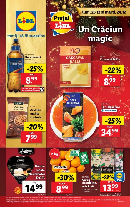 Catalog LIDL 23 Decembrie 2024 - 24 Decembrie 2024