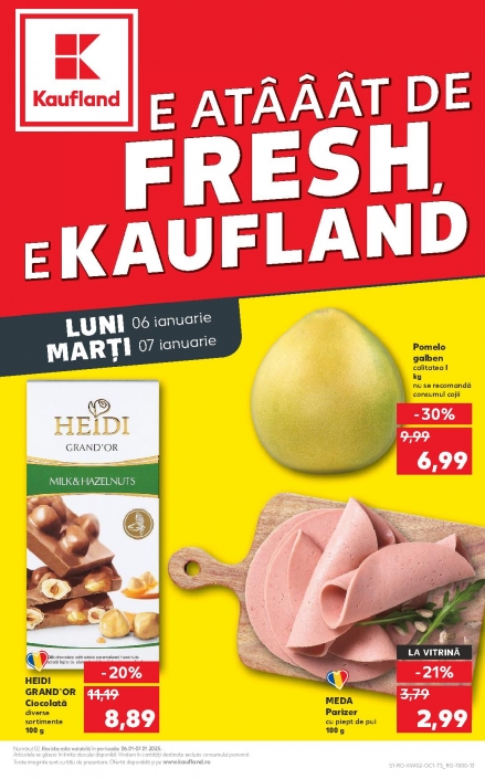 Catalog KAUFLAND 06 Ianuarie 2025 - 07 Ianuarie 2025