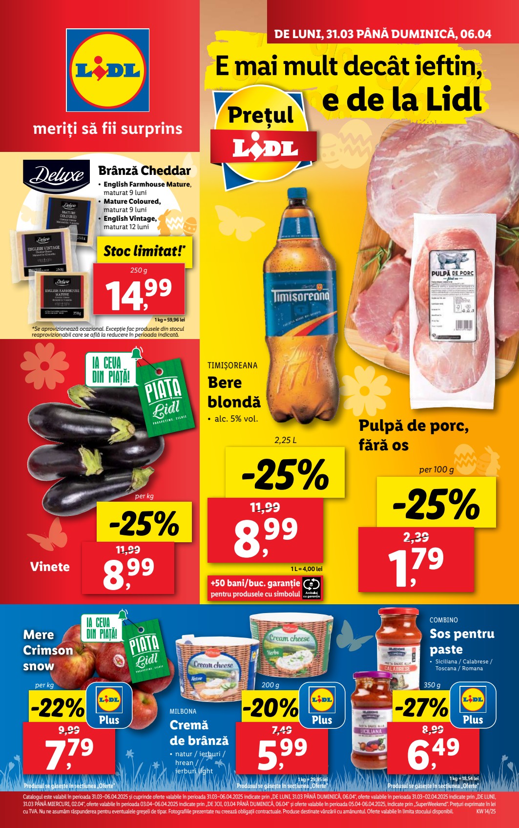 Catalog LIDL 31 Martie 2025 06 Aprilie 2025