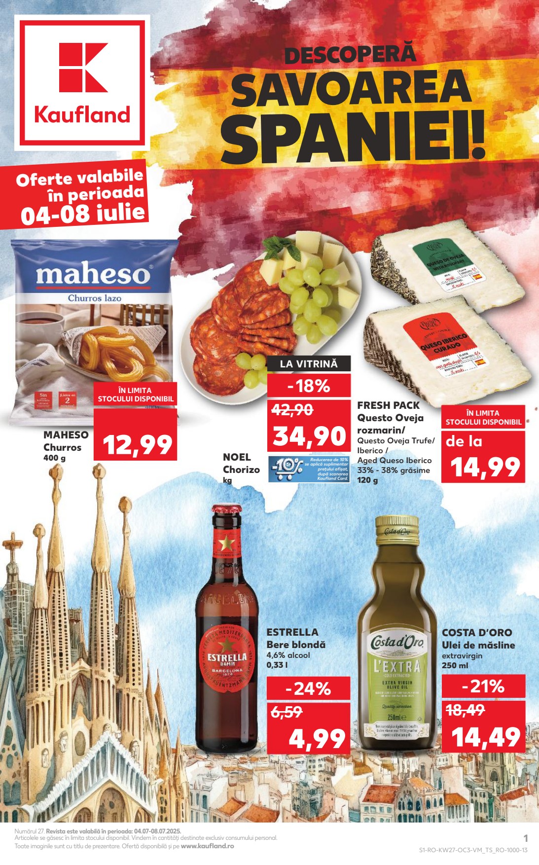 Catalog KAUFLAND 04 Iulie 2025 - 08 Iulie 2025 - Savoarea Spaniei!