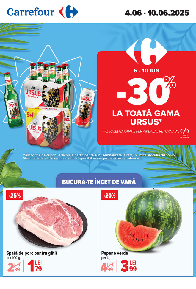 Catalog CARREFOUR 04 Iunie 2025 10 iunie 2025