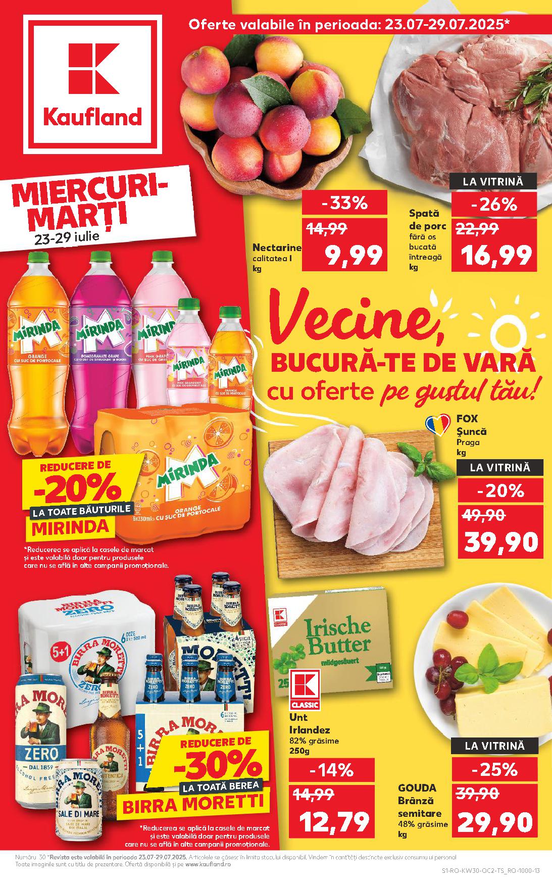 Catalog KAUFLAND 23 Iulie 2025 - 29 Iulie 2025