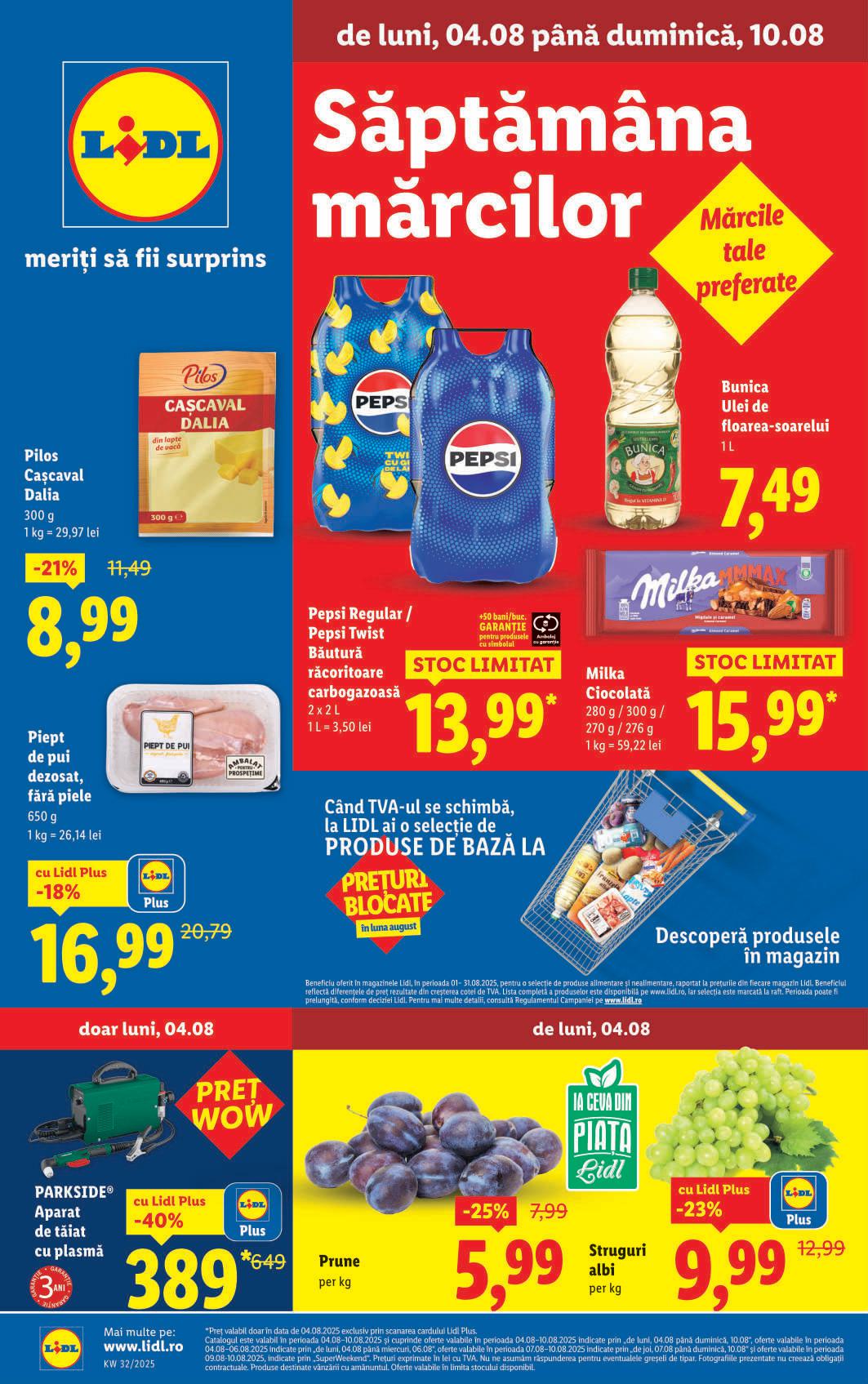 Catalog LIDL 04 August 2025 - 10 August 2025