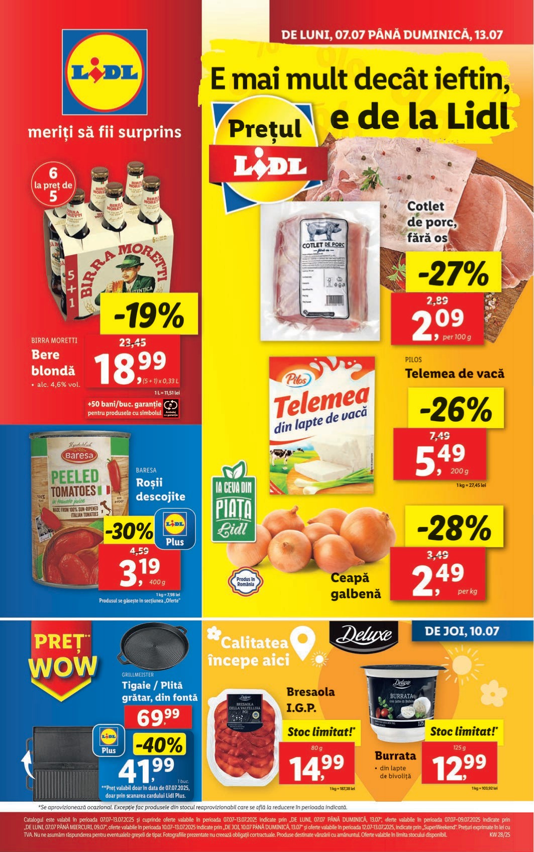 Catalog LIDL 07 Iulie 2025 - 13 Iulie 2025
