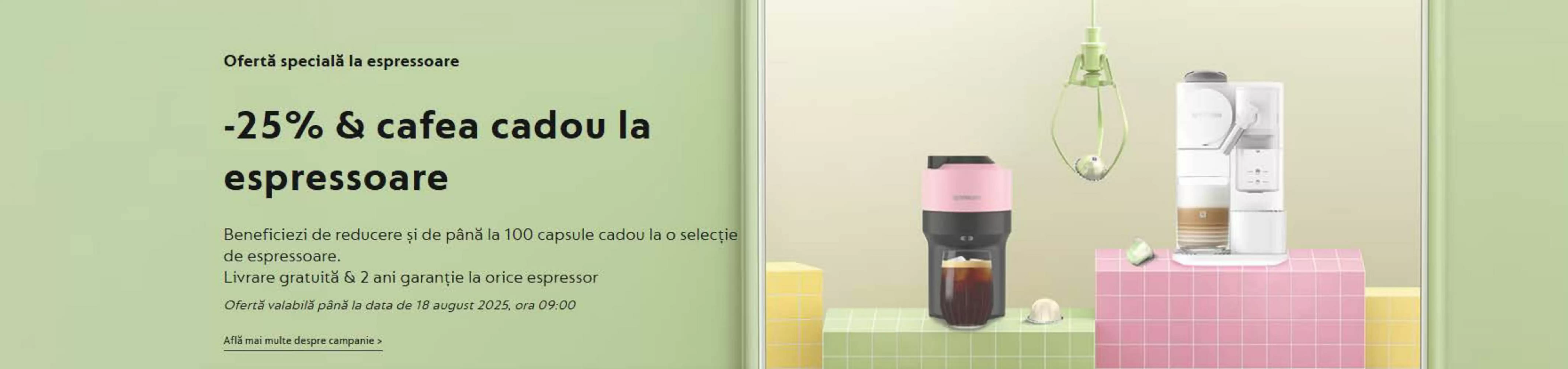 Nespresso Catalog 21.07.2025 - 18.08.2025