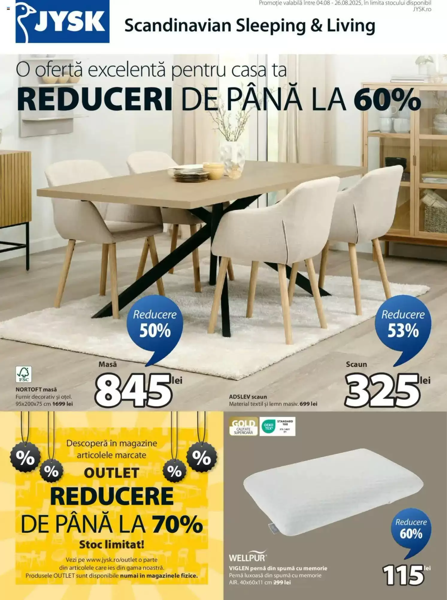 Jysk Catalog 04.08.2025 - 26.08.2025