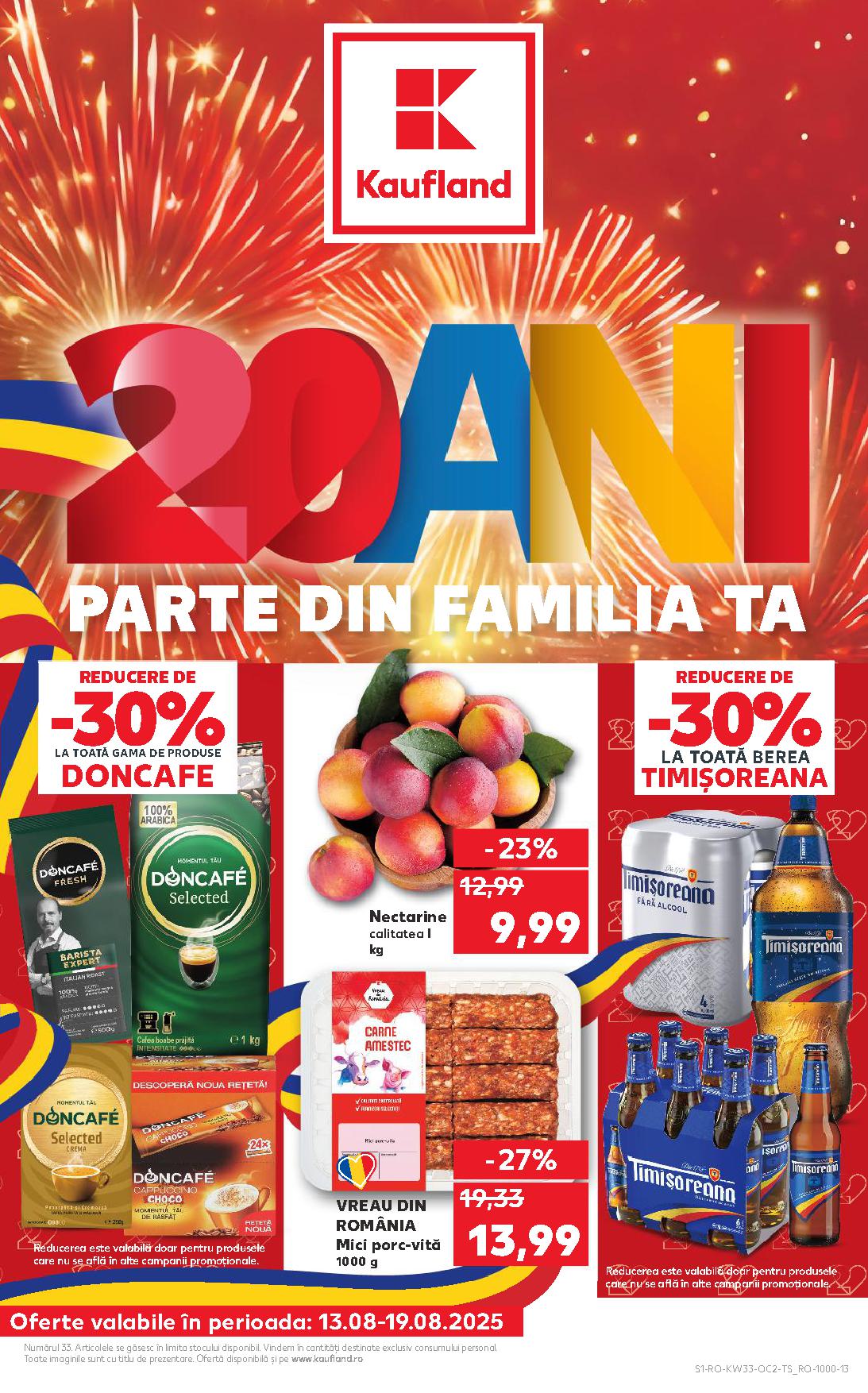 Catalog KAUFLAND 13 August 2025 - 19 August 2025