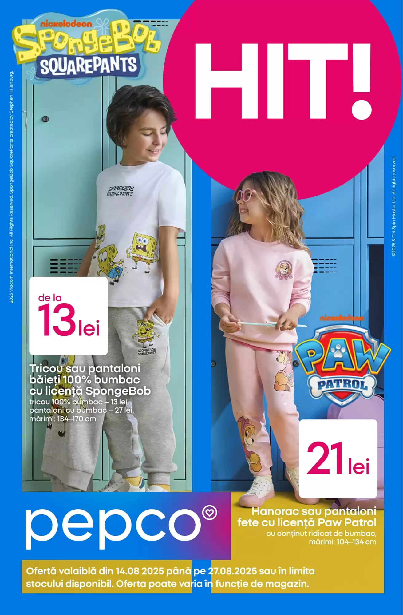 Pepco Catalog 14.08.2025 - 27.08.2025