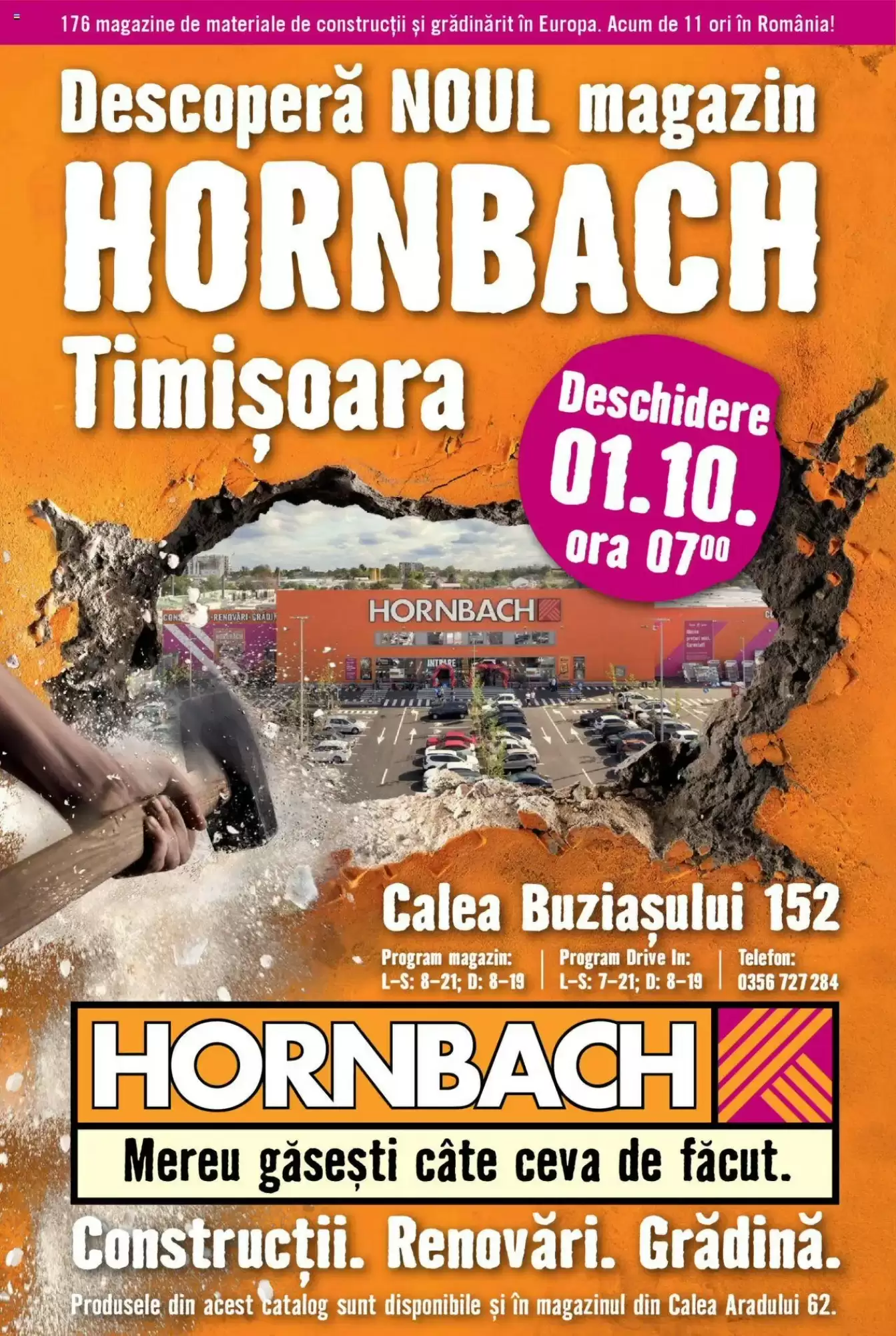 Hornbach Catalog 01.10.2025 - 31.10.2025