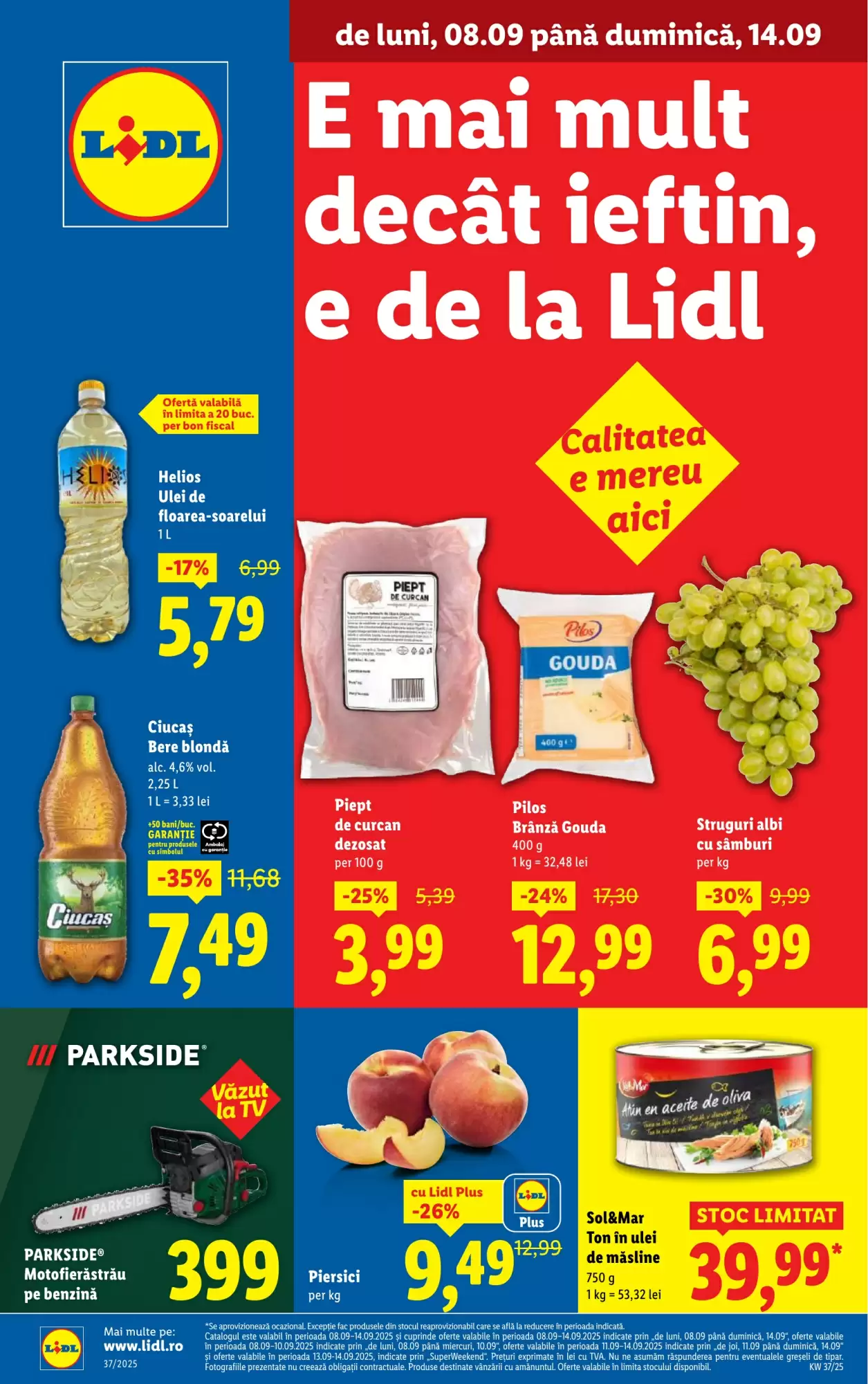 Lidl Catalog 08.09.2025 - 14.09.2025