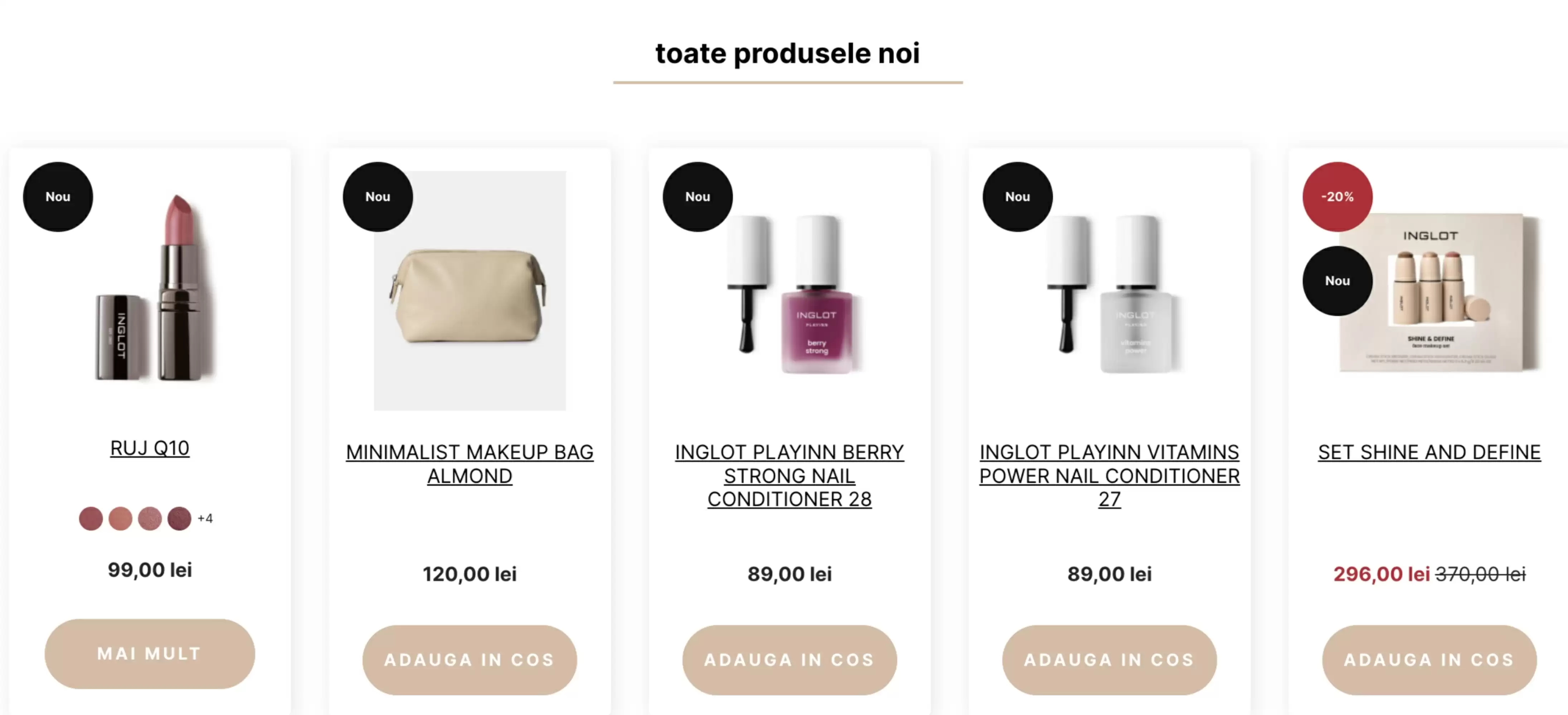 Inglot Catalog 22.10.2025 - 04.11.2025