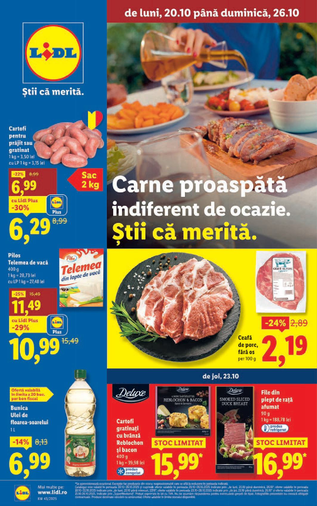 Lidl Catalog 20.10.2025 - 26.10.2025