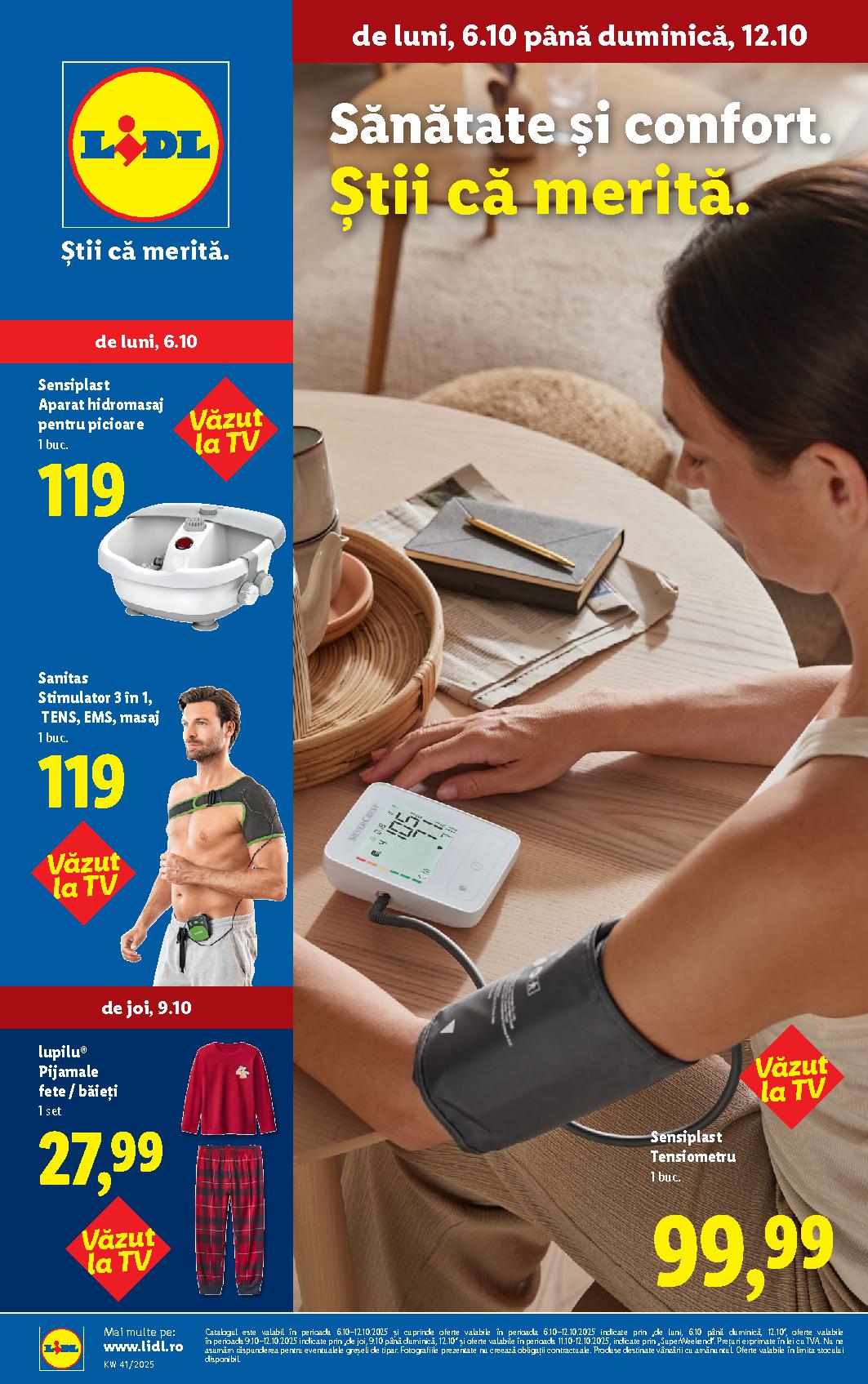 Catalog LIDL 06 Octombrie 2025 - 12 Octombrie 2025 - Non Food