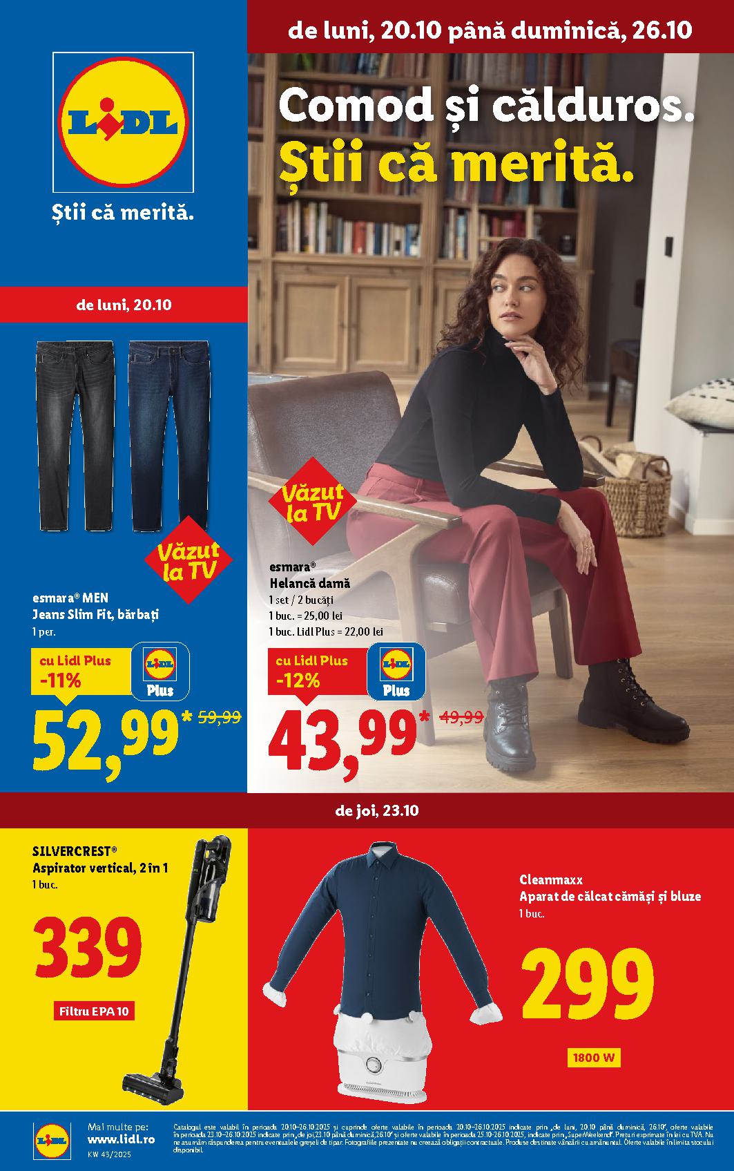 Lidl Catalog 20.10.2025 - 26.10.2025 - non food