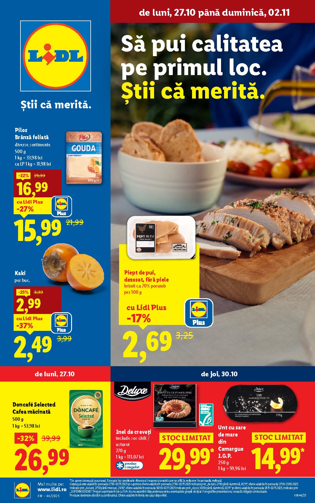 Catalog Lidl - 27.10.2025 - 02.11.2025