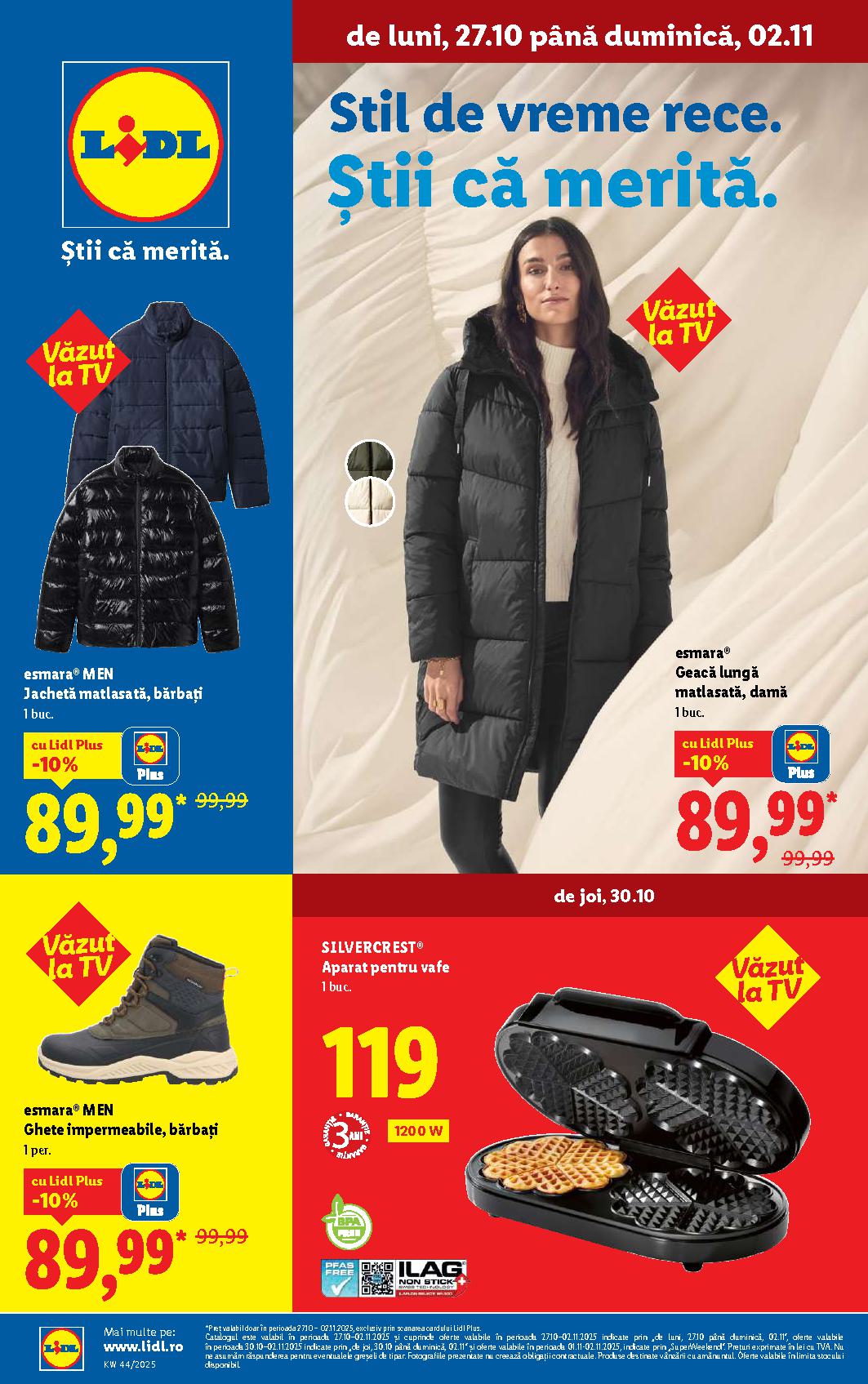 Catalog Lidl - 27.10.2025 - 02.11.2025 - non food