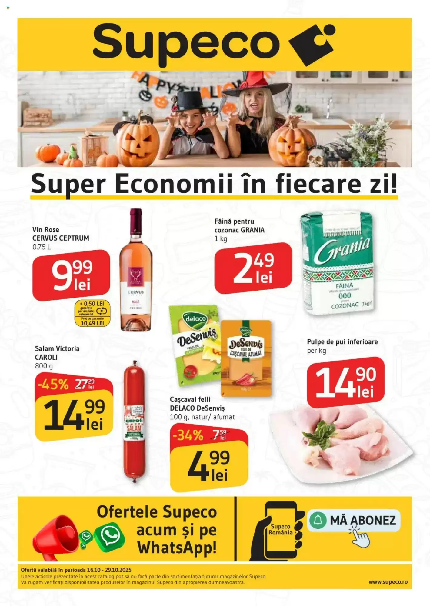 Supeco Catalog 15.10.2025 - 29.10.2025