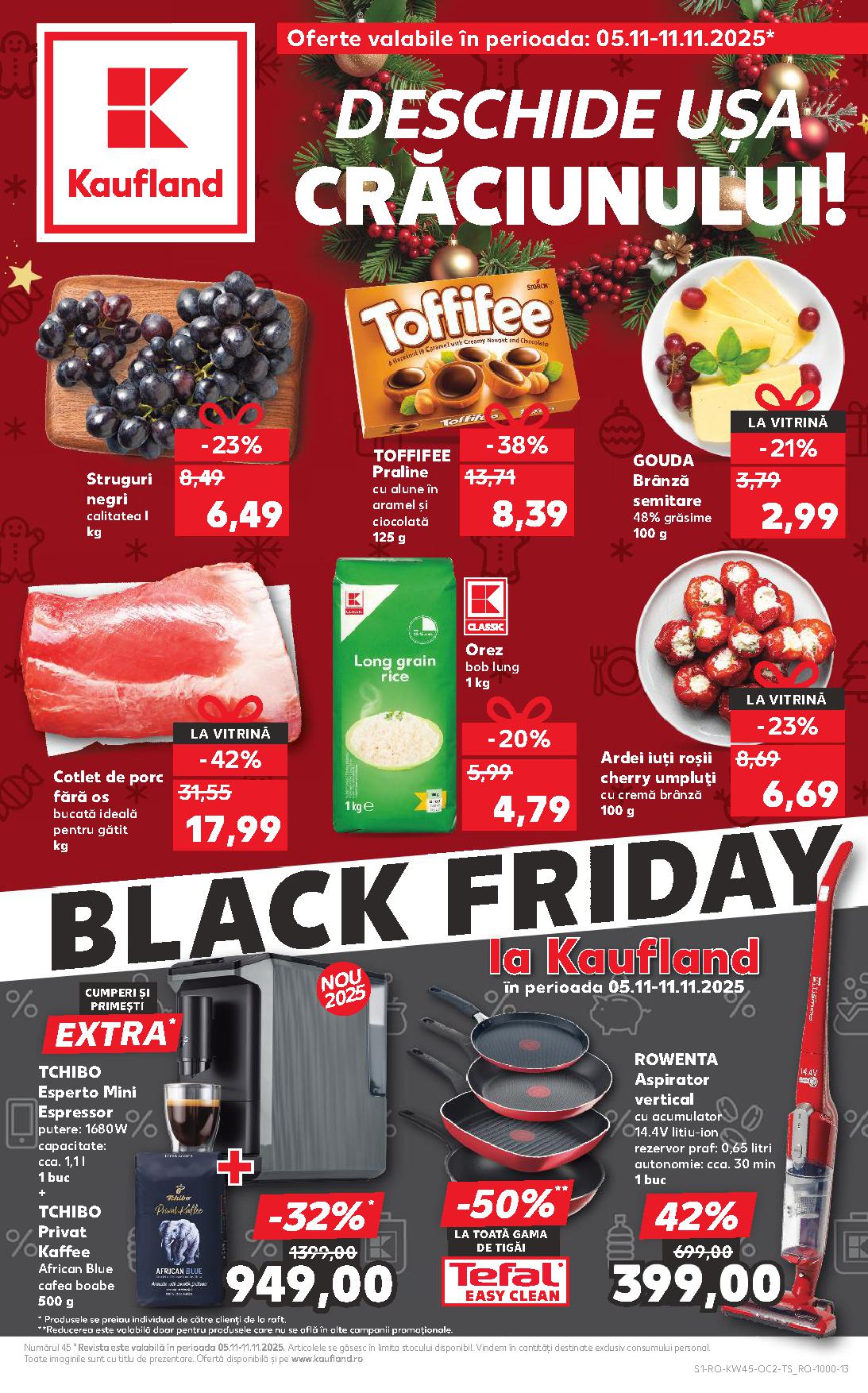Catalog KAUFLAND Black Friday - 05 Noiembrie 2025 - 11 Noiembrie 2025