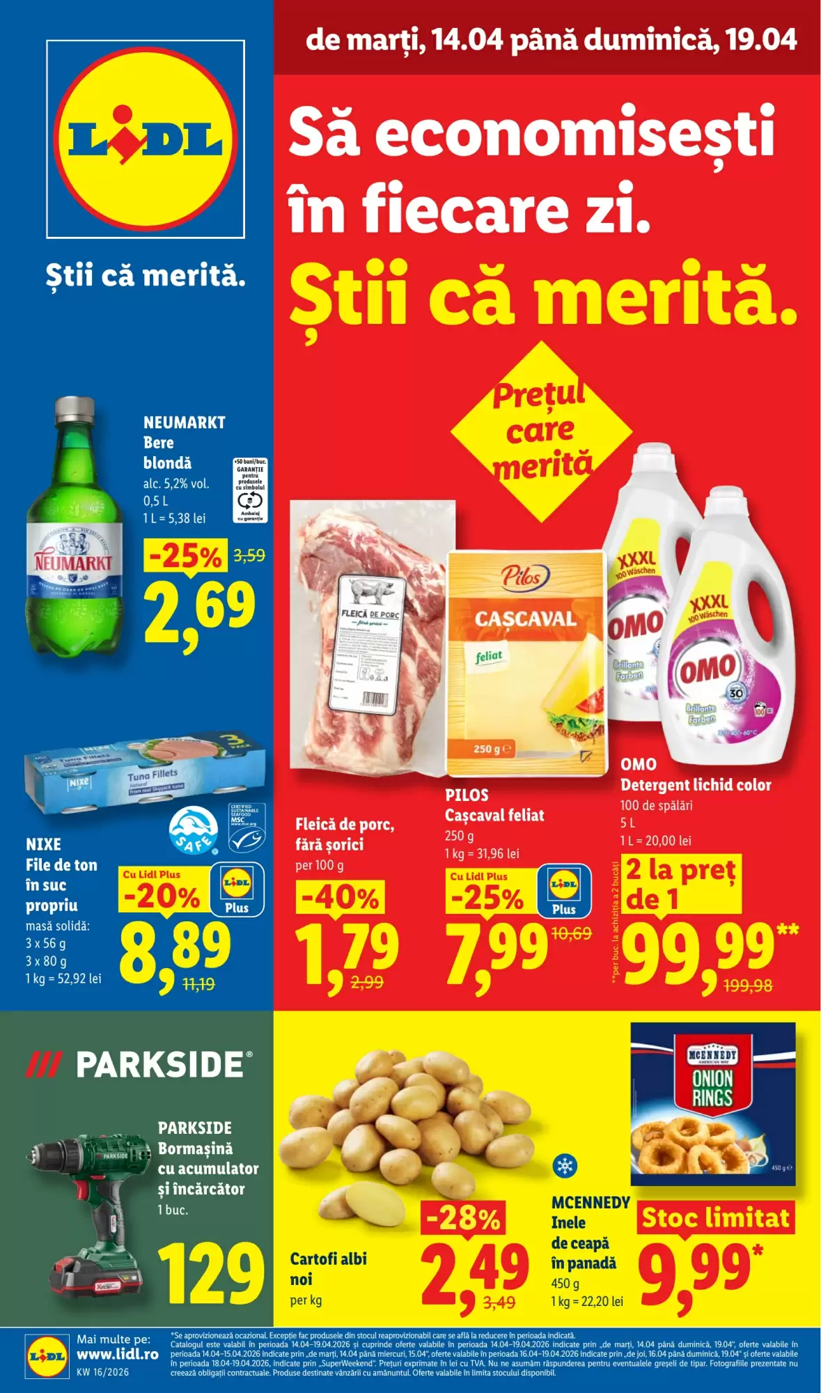 Lidl Catalog 14.04.2026 - 19.04.2026