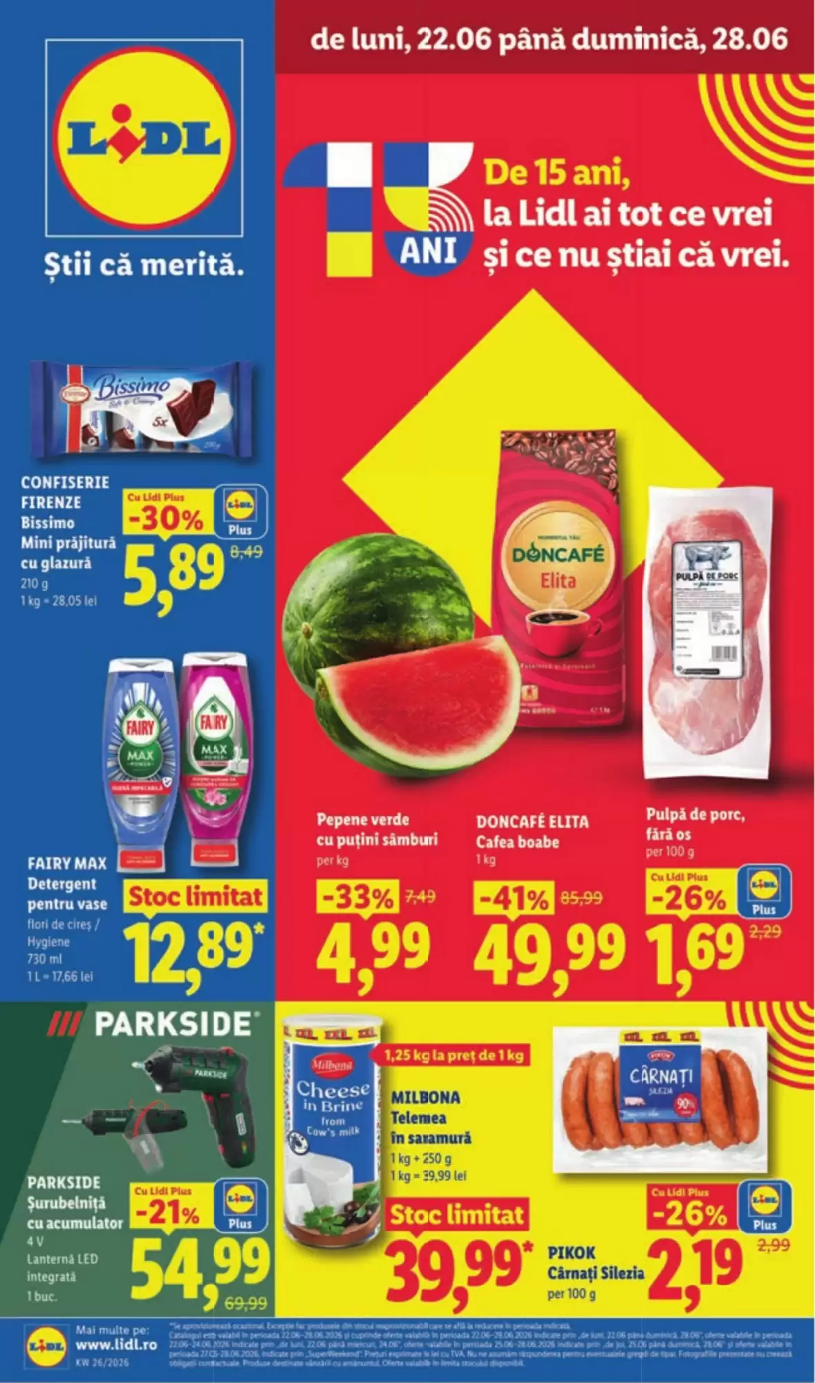 Lidl Catalog 22.06.2026 - 28.06.2026